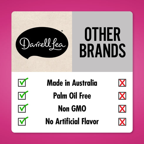 Darrell Lea Soft Australian Licorice Candy, Non-GMO, Plant Based, Mixed Fruit, 7 Ounce (Pack of 1)