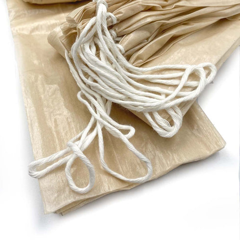 76mm (3) 24 (20ct) The Sausage Maker - Salami Sausage Casing Kit, Tied and Looped Dia. x Clear Fibrous Casings Protien