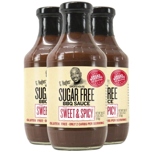 G Hughes Sugar Free Sweet & Spicy BBQ Sauce - Sweet Chili