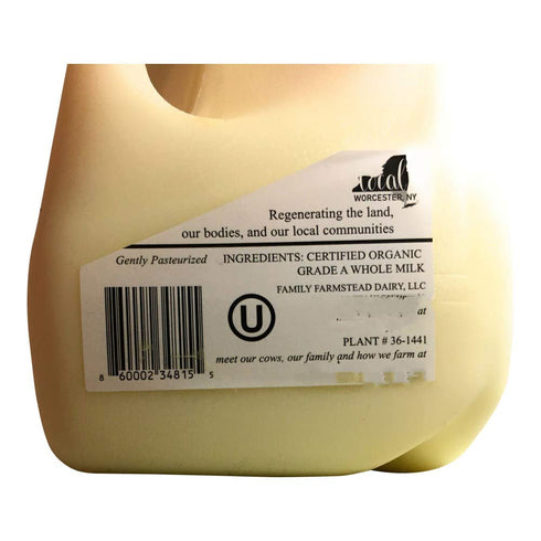 Family Farmstead Dairy A2 32 Organic Whole Milk, FZ