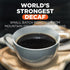 50ct, 100% Maud's World's Strongest Decaf Coffee Pods, Decaffeinated Dark Roast Coffee in Single Serve Pods Arabica