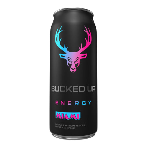 300mg (12 Bucked Up Energy Drink (Miami) CT)