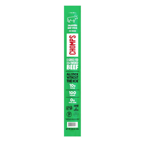 Chomps Beef Stick Jalapeno 1.15 OZ