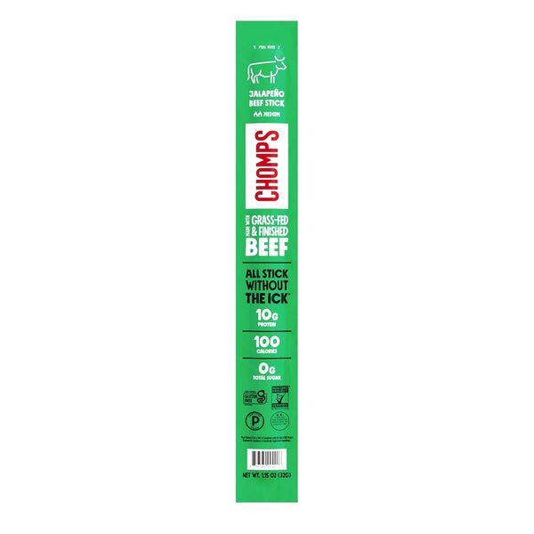 Chomps Beef Stick Jalapeno 1.15 OZ
