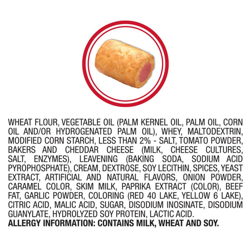 Combos 1.7 18 Count (Pack 2) Pepperoni Pizza Cracker Baked Snacks Bag Ounce