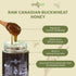 500g 17.6oz, Antioxidant-Packed OneRoot Raw Buckwheat Honey / Unheated & Unprocessed Dark Nutrient-Rich, Natural