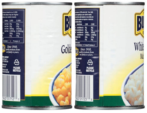 Pack, 3 3 1 Bush's Best Baked Beans Variety Golden Hominy Beans, White Hominy Beans, CT
