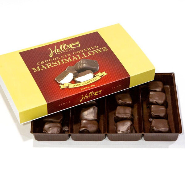 Dark Chocolate Covered Marshmallows, 8 oz