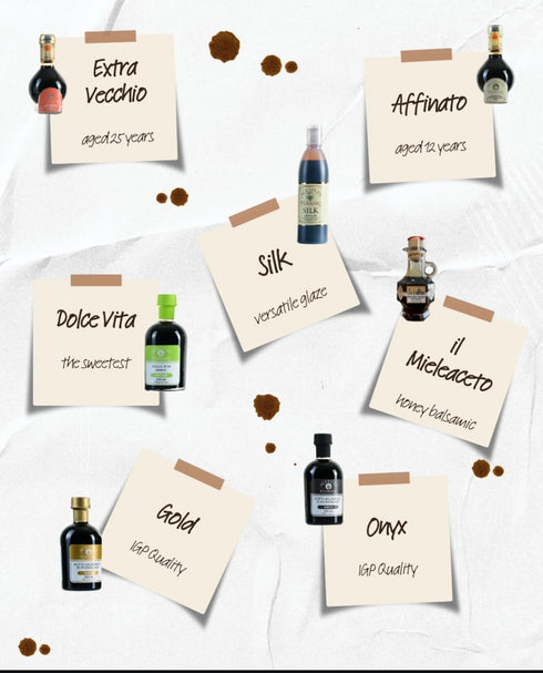 250ml Aceto Di Ferrari Onyx Label Italian Balsamic Vinegar of Modena, Italy, IGP Certified, bottle