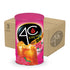 4C Powdered Drink Mix Cannisters, Raspberry Tea 3 Pack, 28 Quarts, Family