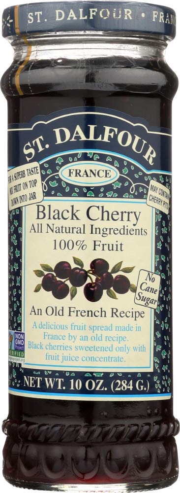 ST DALFOUR CONSERVE BLCK CHRRY, 10 OZ, PK- 6