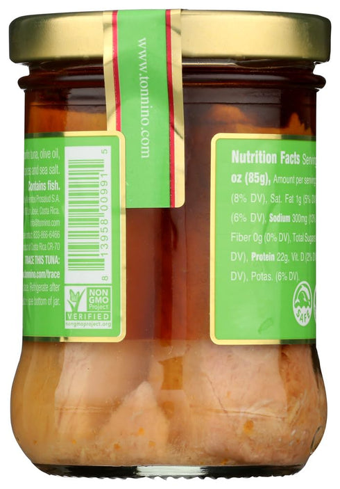 6.7 oz 3PC Tuna Fillets with Jalapeno iin Olive Oil