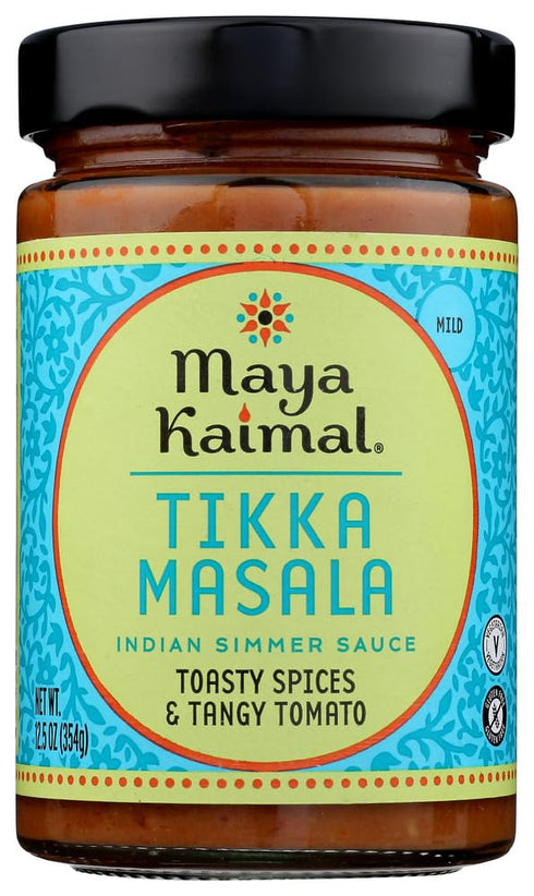Maya Kaimal Tikka Masala Mild Indian Simmer Sauce (6x12.5Oz )