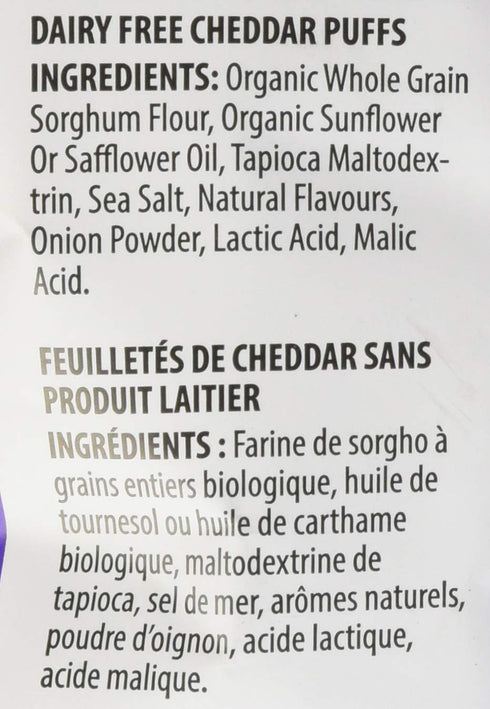 3.5 oz Vegan Rob's Dairy Free Cheddar Puffs