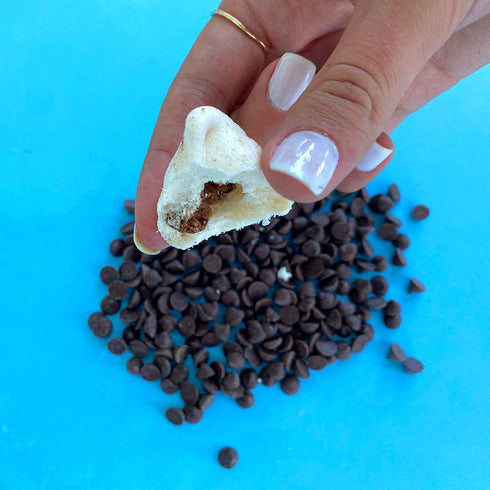 Krunchy Melts Original Meringue Cookies, Chocolate Chip Flavor, Low Fat, Gluten Free, Dairy Free (4 Oz)