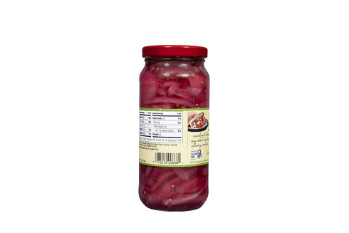 Pack, 16 (Pack 2) Mezzetta Pickled Onion Pickled Red Onion & Spicy Pickled Onion | Gluten Free | Fluid Ounce Jar
