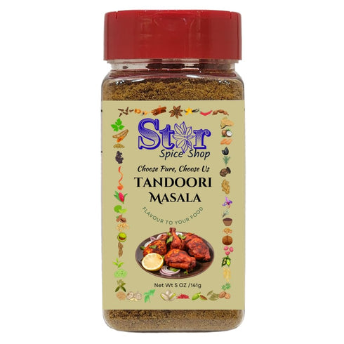 Star Spice Shop Tandoori Masala, All Natural Vegan, Gluten Friendly, NON-GMO, Kosher, Indian Origin - 5OZ