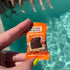 15 Michel et Augustin Cookies, Individually Wrapped Snacks, Gourmet Milk Chocolate & Caramel Shortbread, French Butter