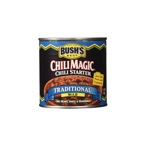 Starworld market Bush's Chili Magic Chili Starter: Traditional Mild (3 Pack) 15.5 oz Cans