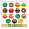 KUPIX 30 Count Variety Pack Coffee Pods K Cup Sampler French Roast, Black