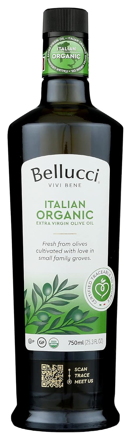 Bellucci Premium Oil Olive Extra Virgin Organic, 750 ml