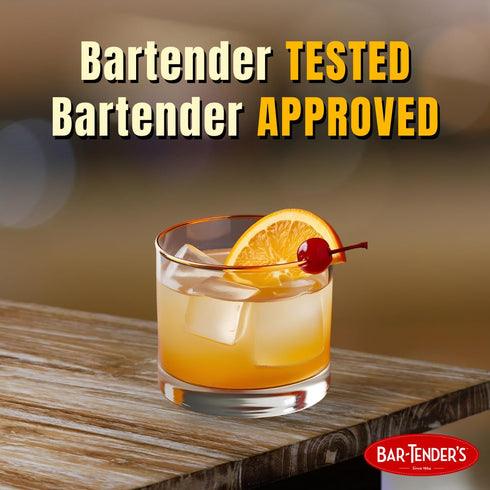 4.7 oz. (8 Bar-Tenders Instant Whiskey Sour Cocktail Mix, Net Wt. pouches)