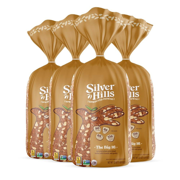 Silver Hills Bakery Silver Hills The Big 16 Bread, Low Fat Bread, Made with Organic