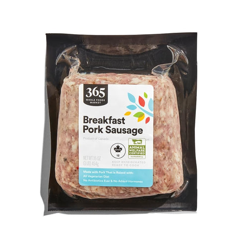 365 by Whole Foods Market 365 Country Breakfast Pork Sausage, 16 OZ