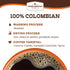 Coffee,100% 2 lb (32 oz), Fresh Roasted Colombian, Medium Roast, Kosher, Ground