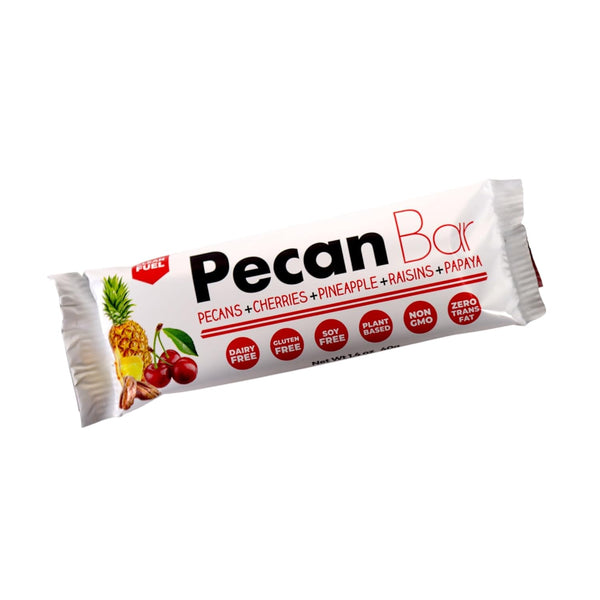 Collin Street Bakery Pecan Bar - Chewy Breakfast Bar & On-the-Go Snack