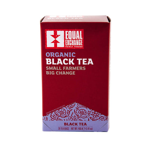 Equal Exchange Organic Black Tea, 20-Count - Premium Quality Tea Bags