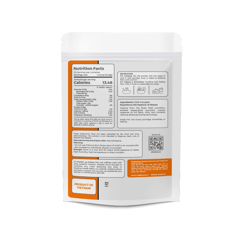 Set| (2 2.43 oz) eHerbal Super Veggie Powder Freeze-Dried Pumpkin Powder & Broccoli Powder