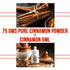 0.17 Oz Spice Drop Cinnamon Cassia Extract Baking, Cooking, Smoothie, Dessert, Coffee, Tea | Premium Quality Rich Aroma