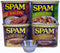 Chicerr Spam Variety 4 Pack (Bacon, Hickory Smoke, Jalapeno, Turkey) Bundle with Two
