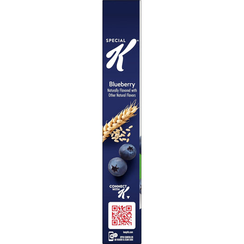 11 11.6oz (1 Special K Breakfast Cereal, Vitamins and Minerals, Made with Real Blueberries, Blueberry, Box Box)