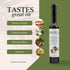 500ml Organic Garlic Infused Extra Virgin Olive Oil Cold Pressed | California EVOO Kosher by Arlotta Food Studio |