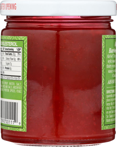 (11 oz 2 Pack Ah So Chinese Style Pork Chicken and Rib Sauce Jars) by Ah So
