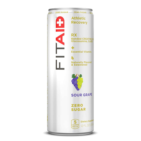 1 0g 5 12 Oz (Pack 12) FITAID Rx Zero, Keto-Friendly, Number Post-Workout Recovery Drink, Sugar, Quercetin, Creatine