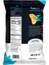 5.0 oz. 130 Popchips Potato Chips, Sea Salt & Vinegar, Share Bags, Low-Calorie, Gluten Free, Salty Snacks for Adults