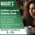 Maud's Coffee Lovers Variety Pack Coffee Pods, 40 ct, 16 Assorted Flavors, Compatible with Keurig