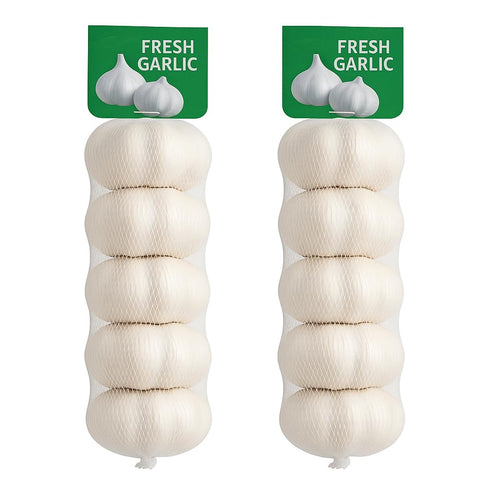 Generic Fresh Garlic White Garlic 5PK 2 Bag 10 oz