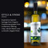 0.0% (750ml) (2, Lussory Organic Bio Dealcoholized Chardonnay Non Alcoholic Wine From Spain, Low Calories, Organic