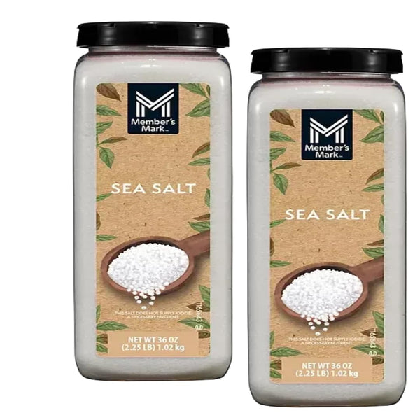 Generic Sea Salt, 36 Ounces (36 ounce (2 pack))