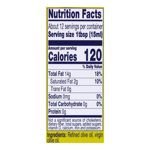 Figaro 100% 1919, 6.49 Oz Spanish Pure Olive Oil, All Natural, Premium Quality Olive Oil for Cooking, Frying, and Salad