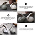 VICASKY 2Pcs Miniature Bunny Figures, Ceramic Easter Rabbit Bunny Figurines for Fairy Garden Statues, Cake Topper for
