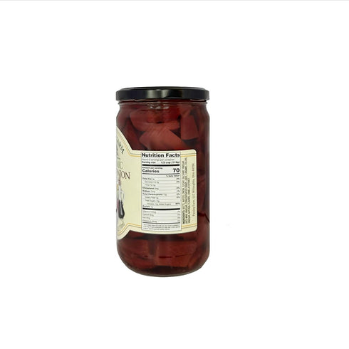 2-Pack 24 oz Paisley Farm Balsamic Beets & Onion Salad Sweet & Savory Pickled Beets with Onions in Balsamic Vinegar