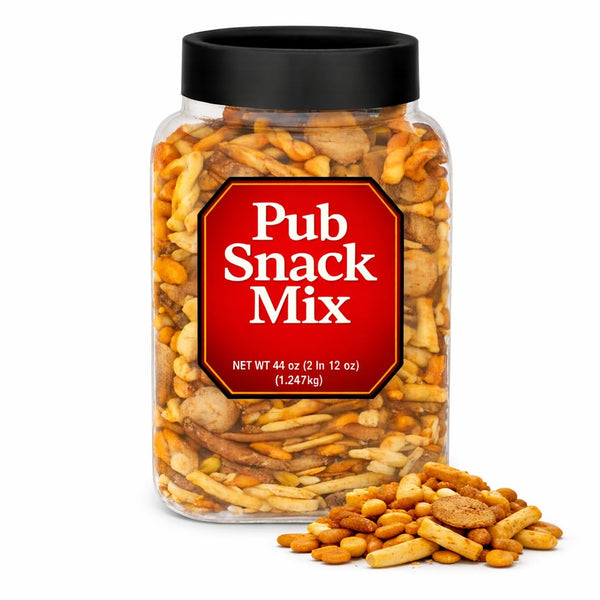 Generic Pub Snack Mix Crunch Assortment 44 Oz Party Size Savory Snack -