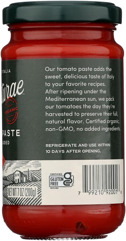 Bionaturae Organic Tomato Paste, 7 oz - 2 Pack