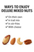 8oz, Foods Alive Organic Deluxe Mixed Nuts, Kosher Blend of Premium Organic Cashews, Almonds, Walnuts, Pecans, Brazil