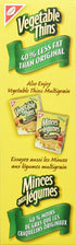 Christie's 40% 200g/7oz., (6 Pack) Christie Vegetable Thins, Less Fat, Crackers, (Imported from Canada)
